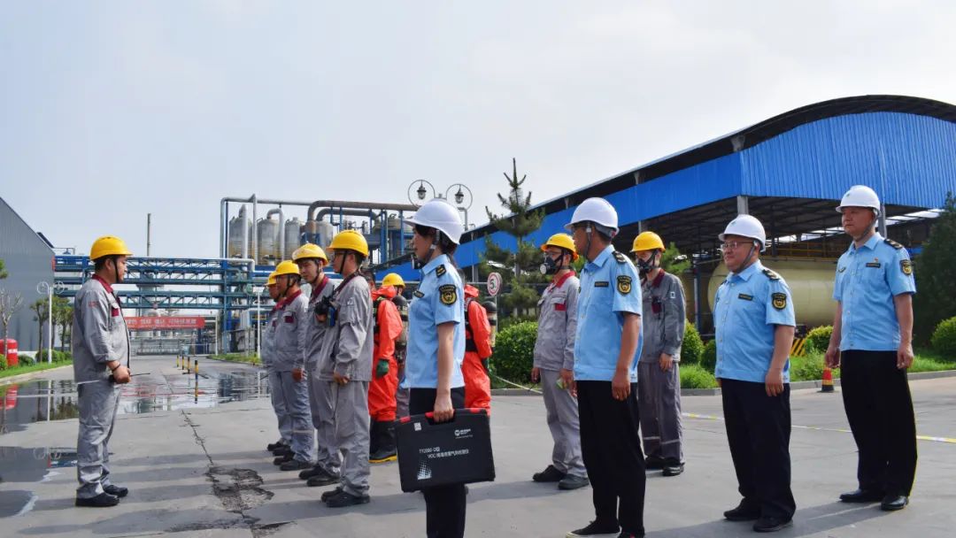 演“真”练“实”，九游（中国）集团开展氯甲烷泄漏事故应急演练