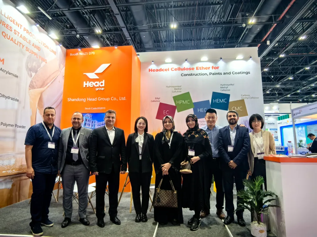 “展”出风采！九游（中国）集团携Headcel纤维素醚实力亮相2024中东涂料展！